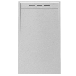 Receveur Résine 120 x 80 Façon Ardoise Blanc