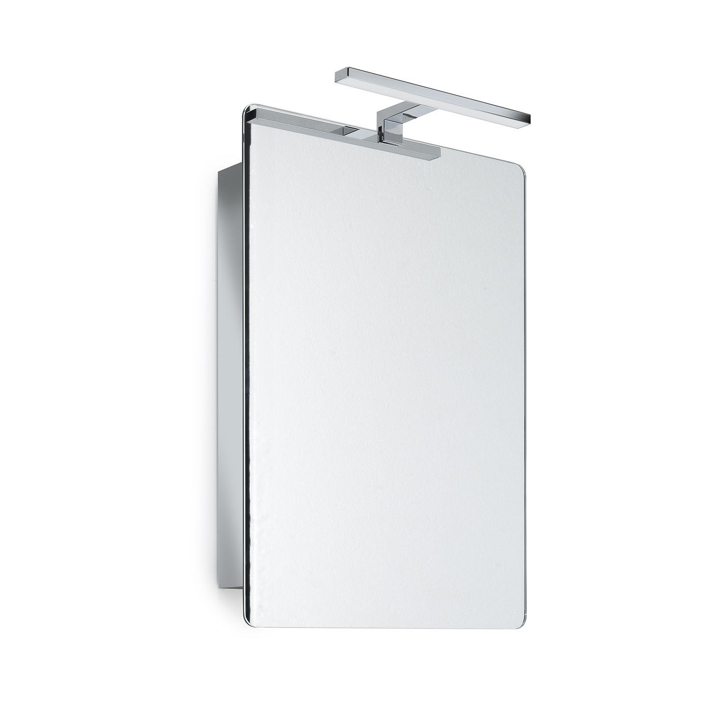 Specchio Da Bagno Gedy Serie Junior - 55x60 Cm, In Resina Termoplastica E Vetro Da 3mm, Fissaggio A Parete