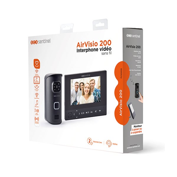 Visiophone SCS SENTINEL Airvisio 200 sans fil/mural - 6