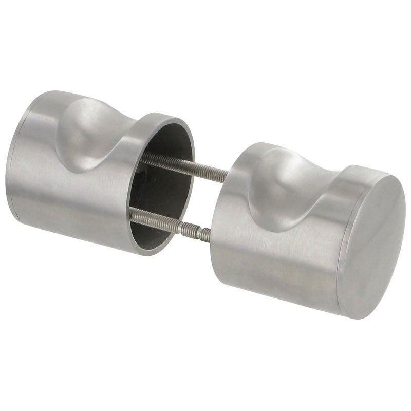 Porte-ceintures Fixe - Décor : Gris Alu - Hauteur : 55 Mm - Largeur : 85 Mm - Matériau : Nylon / Aluminium - Profondeur : 450 Mm - AMBOS