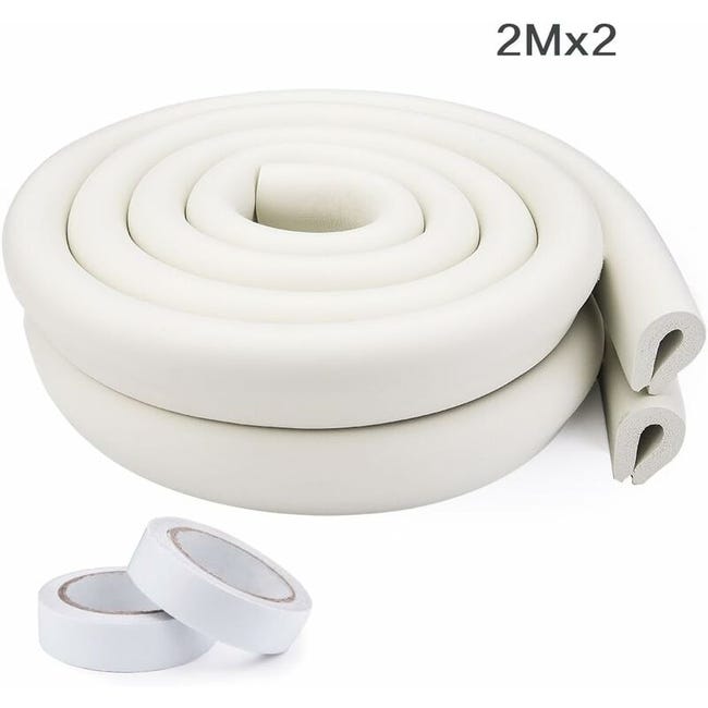 Set 9 Fermaporte In Schiuma EVA - Antipizzicamento Per Bambini E Animali, Trasparente - Foto 10