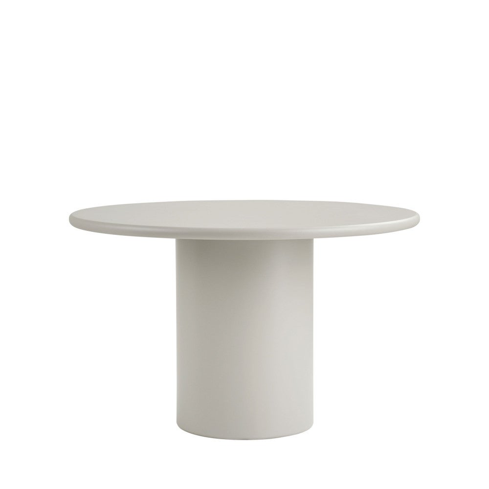 Nagano stół do jadalni Ø120 cm piaskowy.