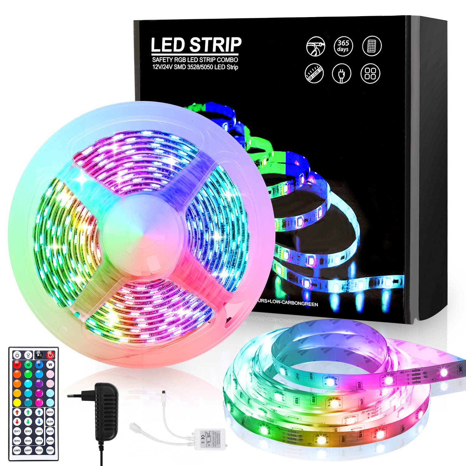 Guirlande Lumineuse Porte-Photos B.K.Licht 5m 40 LEDs - Ruban Avec Pinces Pour Souvenirs Et Décoration Intérieure