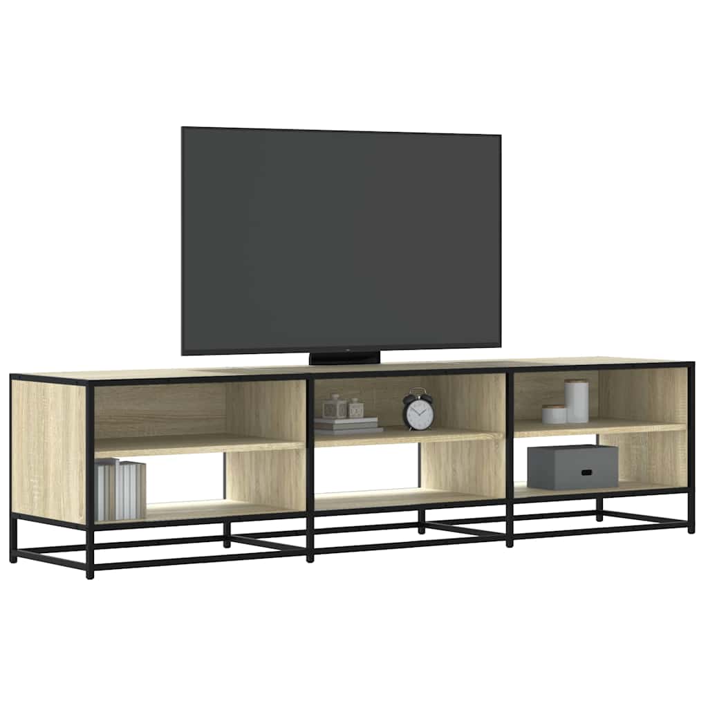 Szafka pod TV, dąb sonoma, 180x40x46 cm materiał drewnopochodny vidaXL