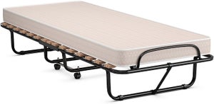 Lit Pliant 1 Personne Adulte 190x80CM avec Matelas(190x80x39cm)
