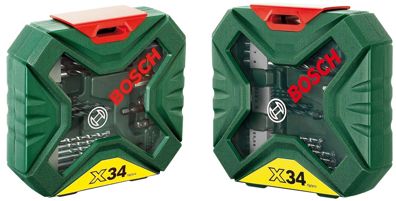 Coffet 34 pièces Bosch Embouts de vissage X-line Classic + forets - 4
