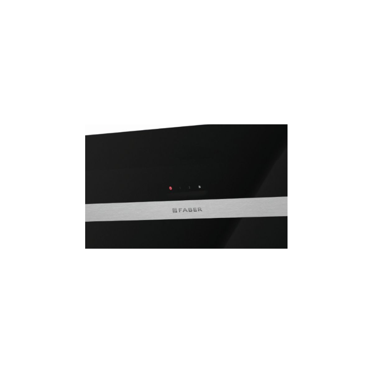 Hotte décorative murale inclinée FABER STEELMAX 800 NOIR/INOX - 6