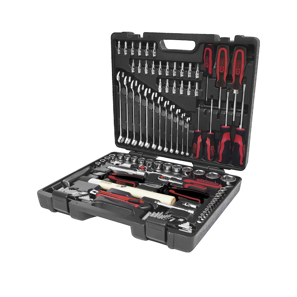 Zestaw narzędzi KS Tools CHROMEplus 97 elementów Stal chromowo-wanadowa polerowana