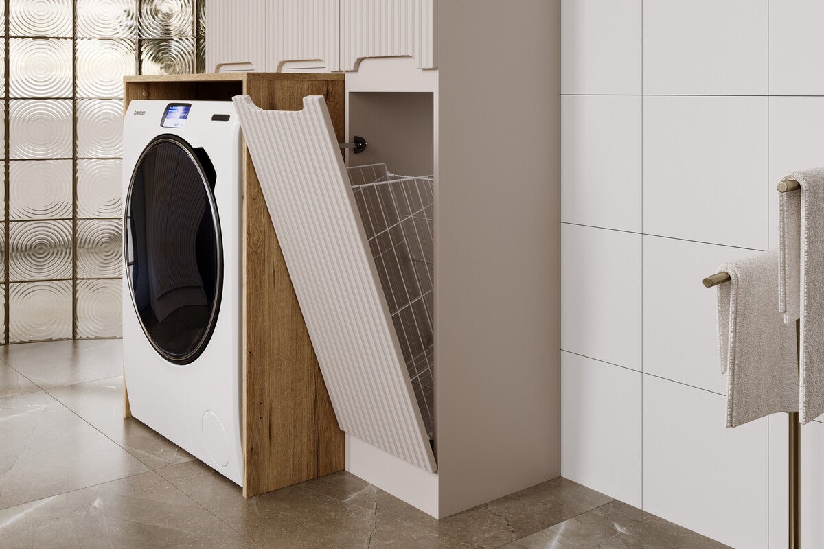 Meuble pour machine à laver NOVA chêne coast evoke 70 cm - 7