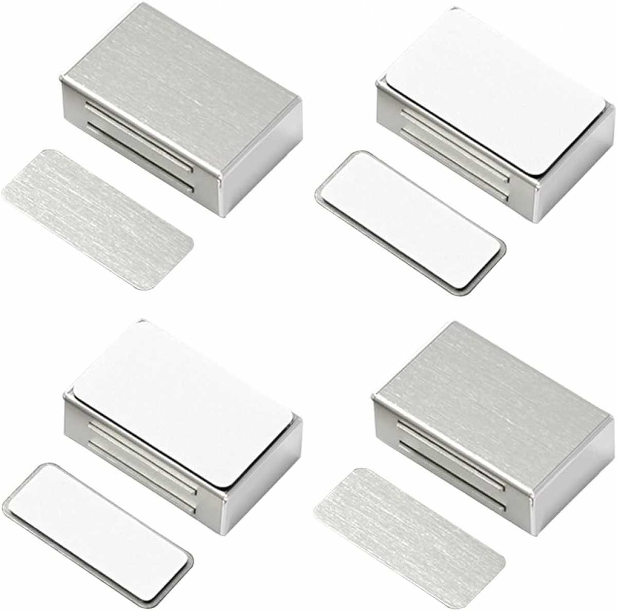 Lot de 4 aimants adhésifs pour portes de placard. Fermeture magnétique — free download