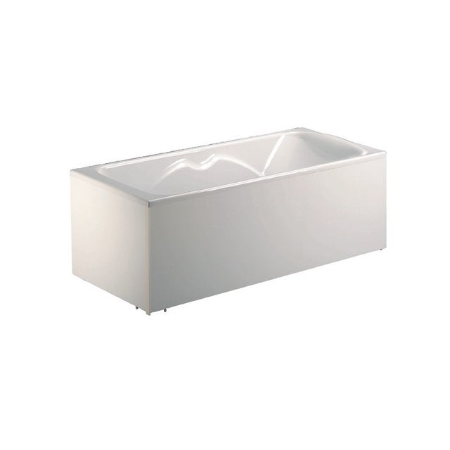 Tablier de baignoire mélaminé blanc 170x54 AQUARINE 200396