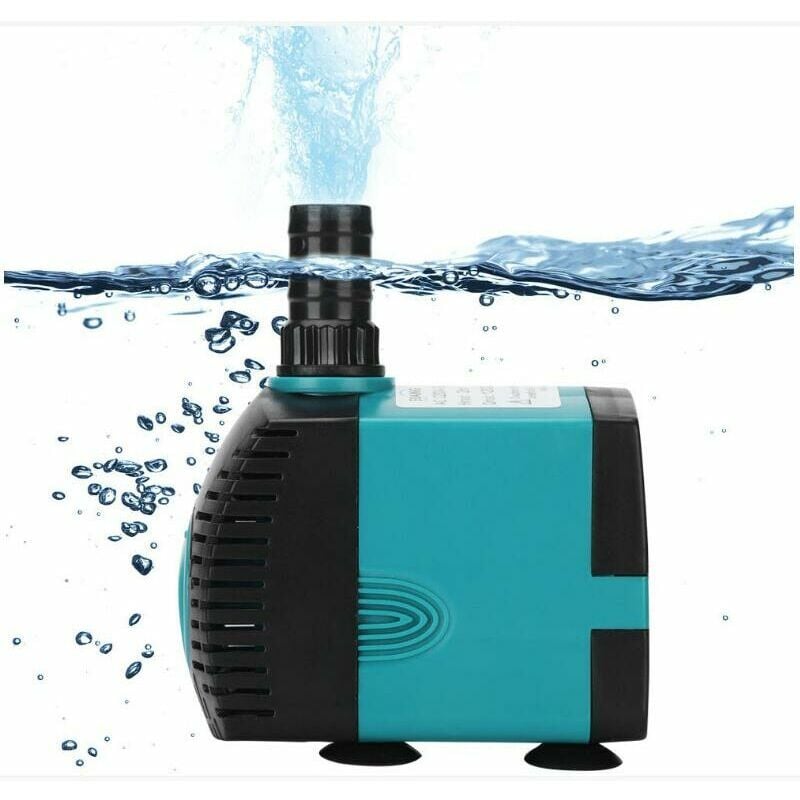 Zatapialna pompa wodna 1200 l/h, 25 W z 2 dyszami