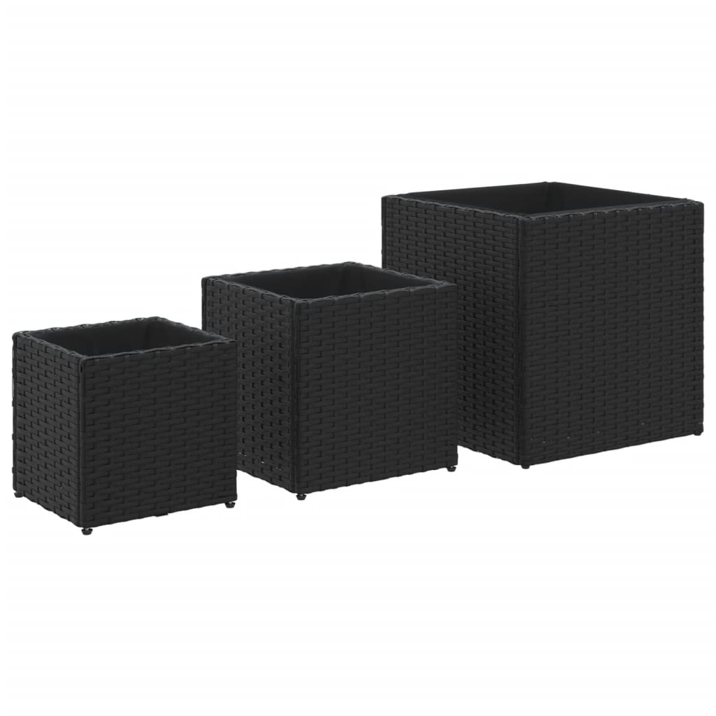 KADAX Elegante Vaso Alto per Piante da Interno ed Esterno Decorativo, Grande Fioriera in Plastica per Giardino e Balcone (Cemento Nero, 57.5 cm
