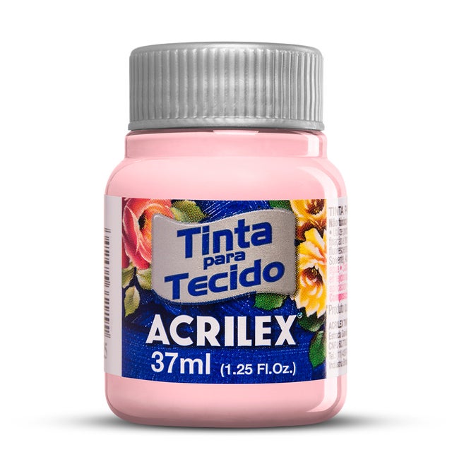 TINTA PARA TECIDO ACRILEX ROSA CANDY 635 37ML 04140