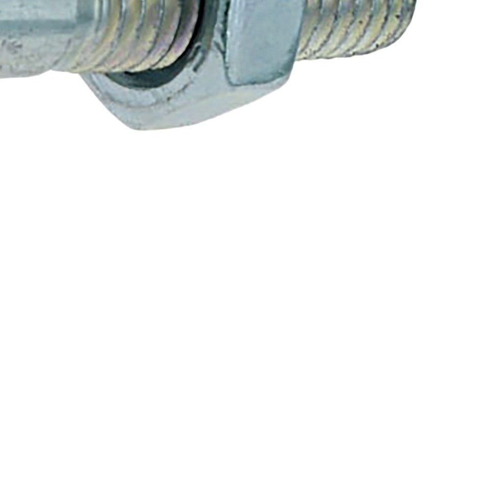 Boulons tete hexagonale Viswood DIN 931 acier zingue blanc diametre 6 mm lot 8 pieces - 5