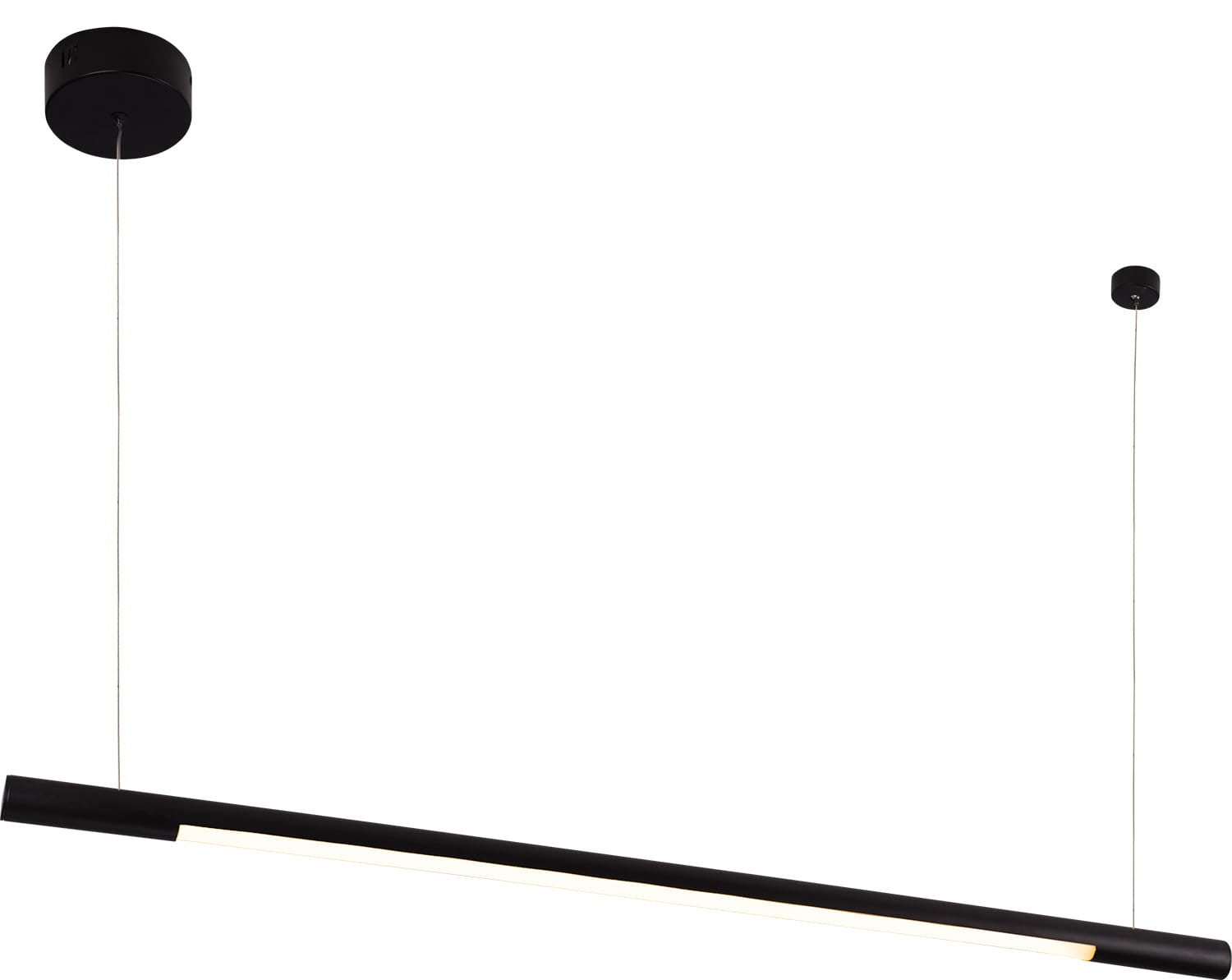 Lampa wisząca ORGANIC LED 16W Ciepła biel 1360lm czarna wym: 140 x 100 x 2 cm Maxlight