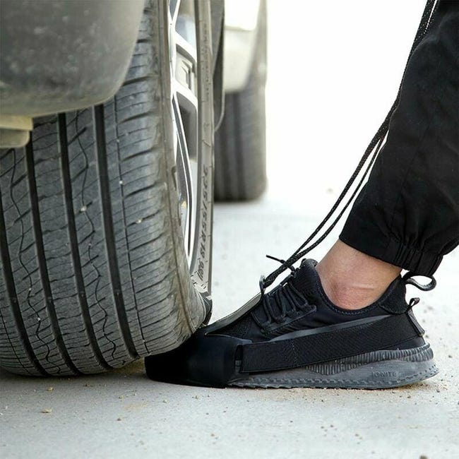 Couvre-chaussure,Surchaussures de Sécurité Couvre-Chaussure de Sécurité Visiteur Taille Libre,Anti-Écrasement/Résistant À l'usure Chaussures - 5