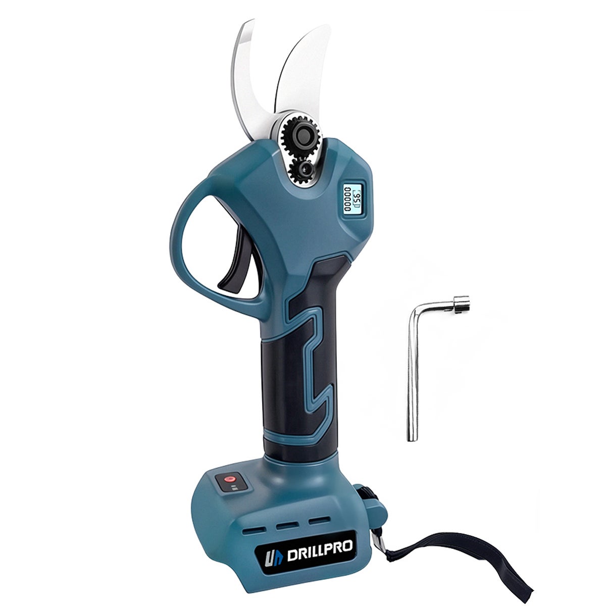 Sécateur électrique sans fil brushless avec 2 batteries 1500mah, Sécateur sur batterie 18V Jardin - 3