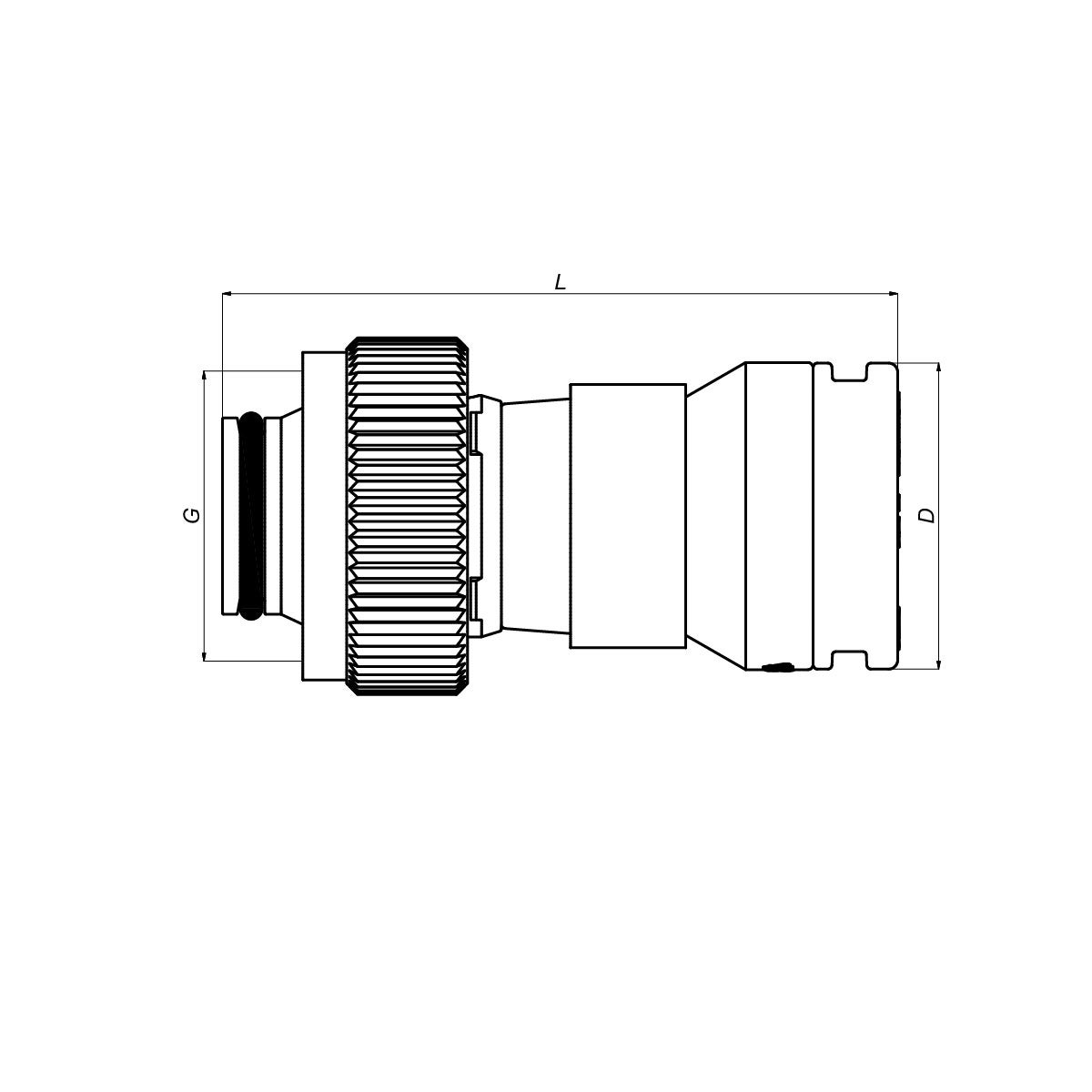 Raccord PVDF multicouche Ø20-3/4