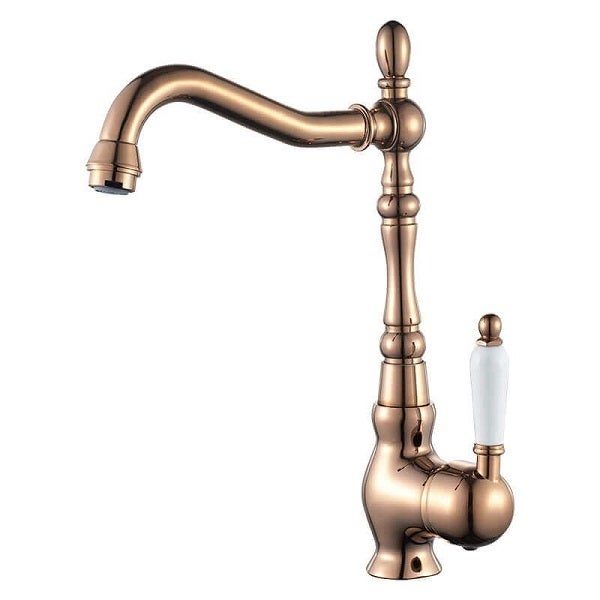 Bateria zlewozmywakowa Laveo Evora ruchoma wylewka miedź 1 szt.