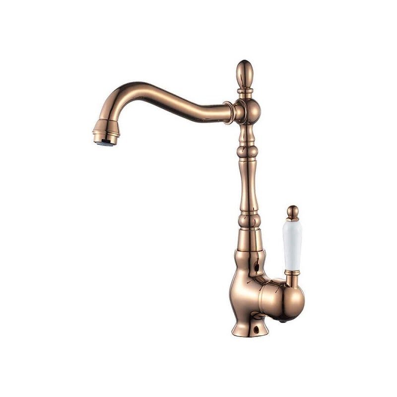 Bateria zlewozmywakowa Laveo Evora ruchoma wylewka miedź 1 szt.