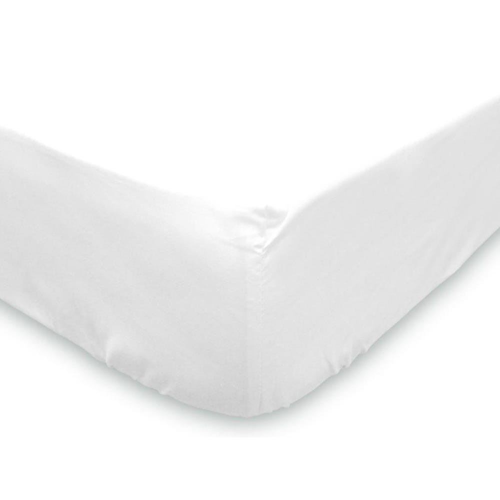 Protège-Matelas Molletonné SETEX Calmuc 160x200 Cm - 100% Coton Avec Élastiques