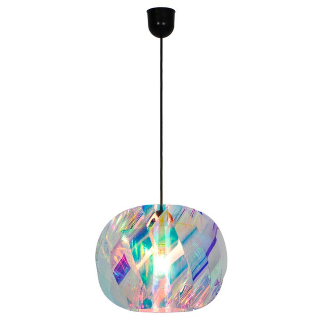 Pvc Eclairage Eclairage de plafond Pearl 120cm PVC effet arc en ciel réglable ...