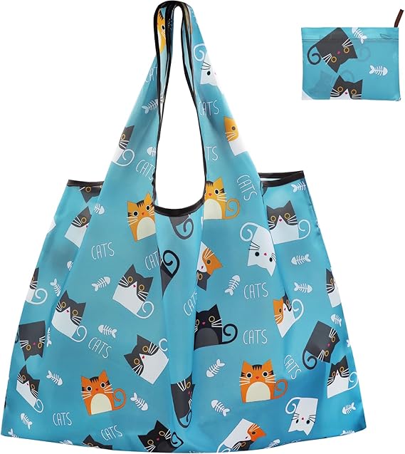 3 Pièces Sac de Courses Pliable en Tissu, Sac à Provisions Réutilisable 50 x 40 cm, Sac Fourre Tout en Tissu Lavable Noir, Sac écologique pour le 3 Pièces Sac de Courses Pliable en Tissu, Sac à Provisions Réutilisable 50 x 40 cm, Sac Fourre Tout en Tissu Lavable Noir, Sac écologique pour le