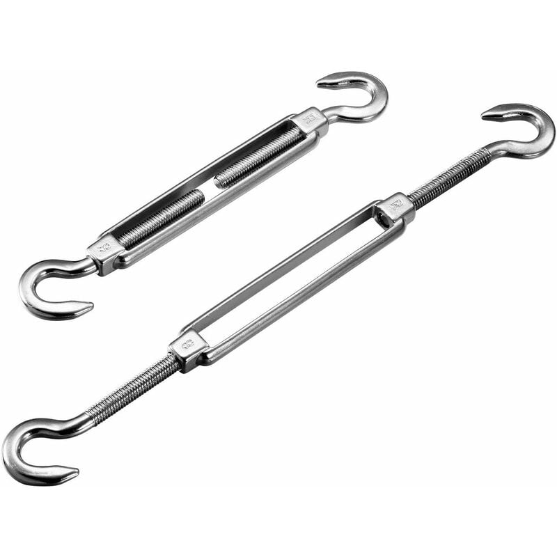 Kit de fixation de voile d'ombrage-Kit en acier inoxydable 304, accessoires de fixation de matériel de voile d'ombrage, tissu d'ombrage triangulaire - 2