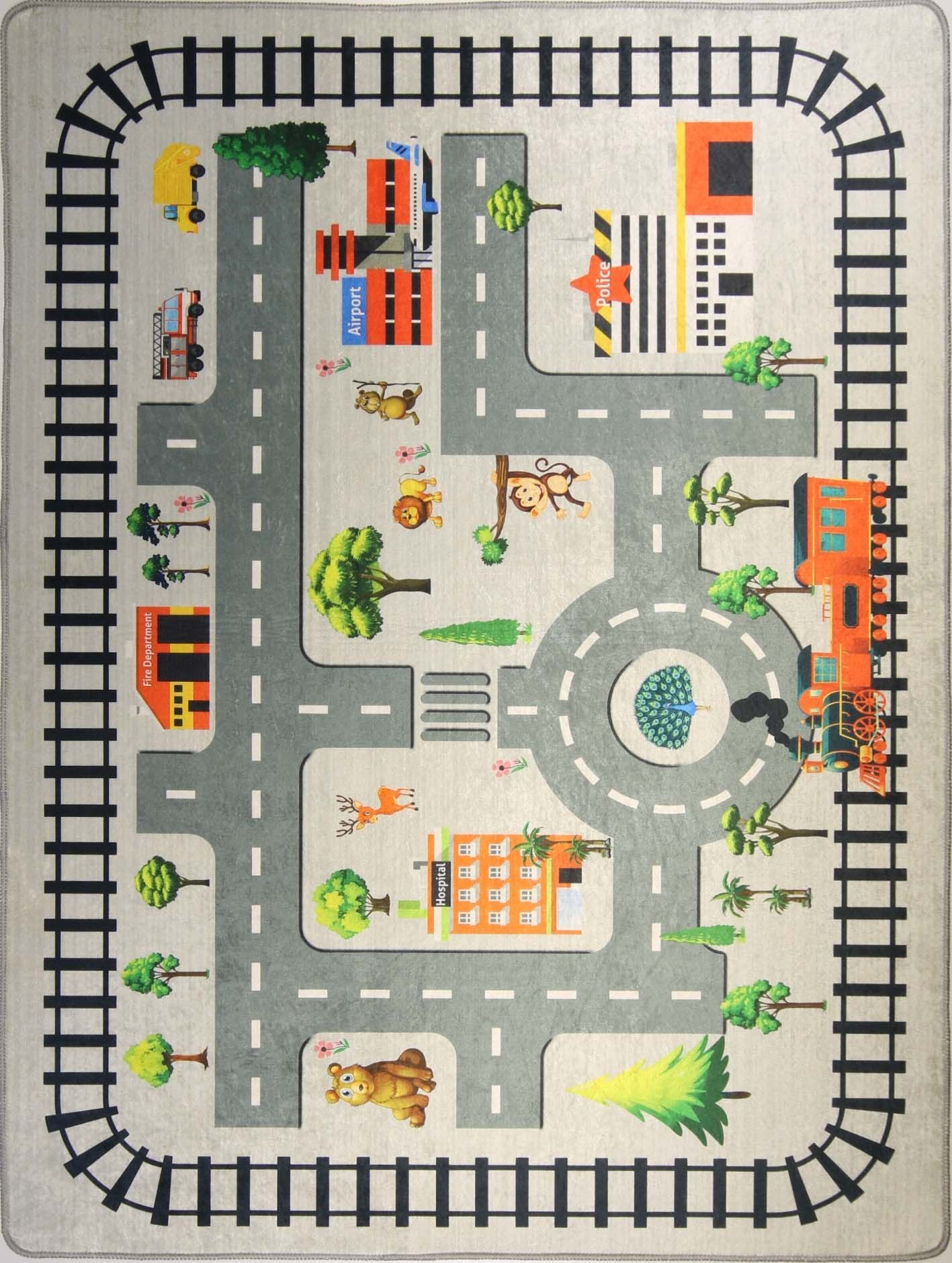 alfombra coches niños