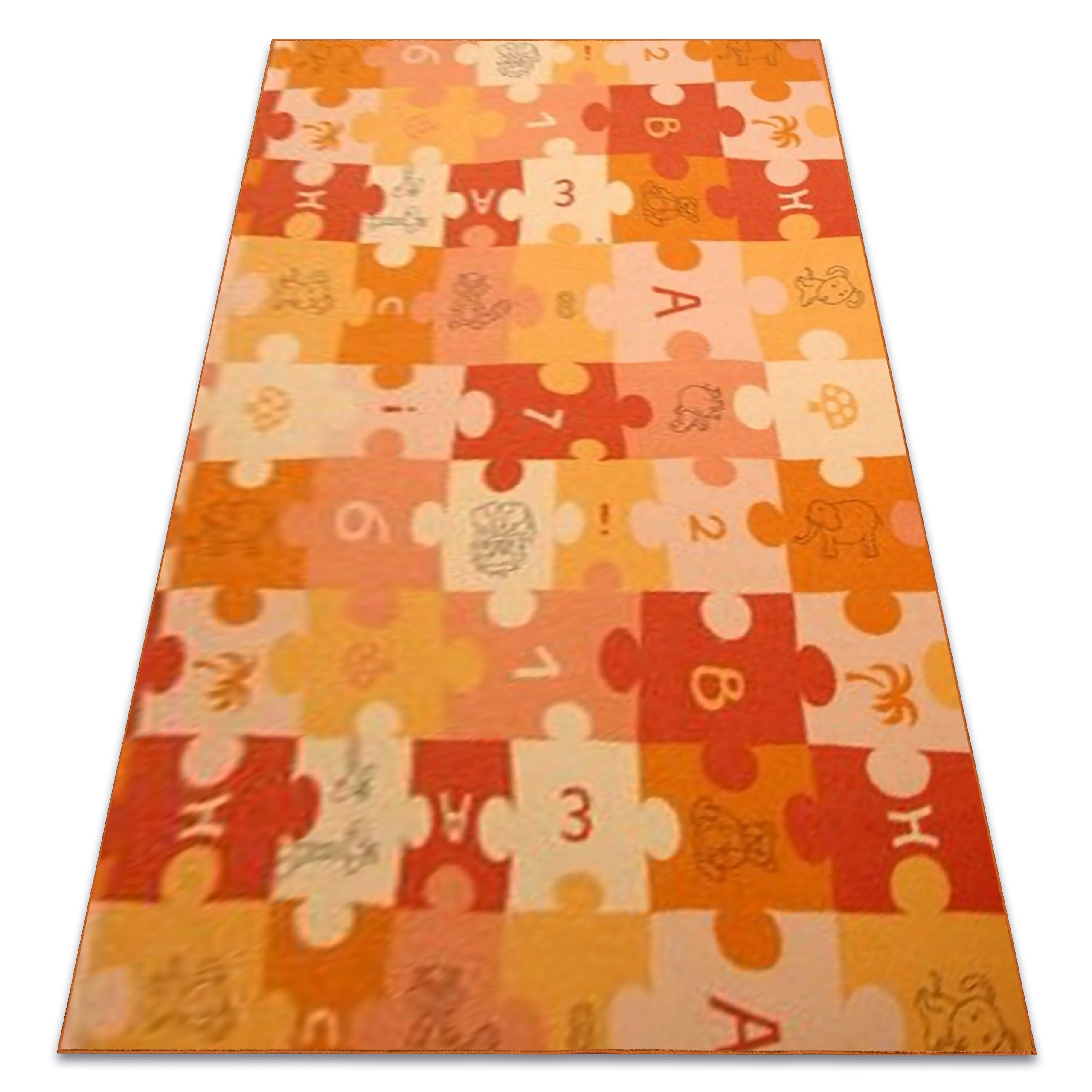 Tachan-745T00421 Tapis Puzzle Lettres Alphabet EVA 26 Dalles – Jeu Éducatif Enfant 18 Mois+, Intérieur & Extérieur