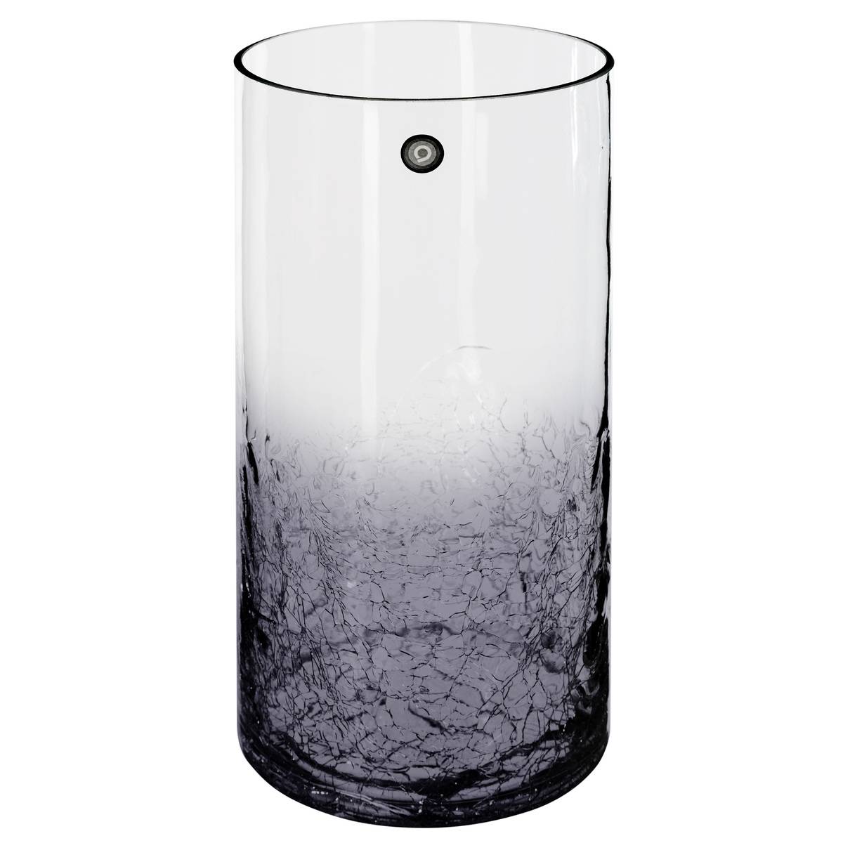 Vase Atmosphera Créateur d'intérieur - Vase en Verre Craquelé 22cm