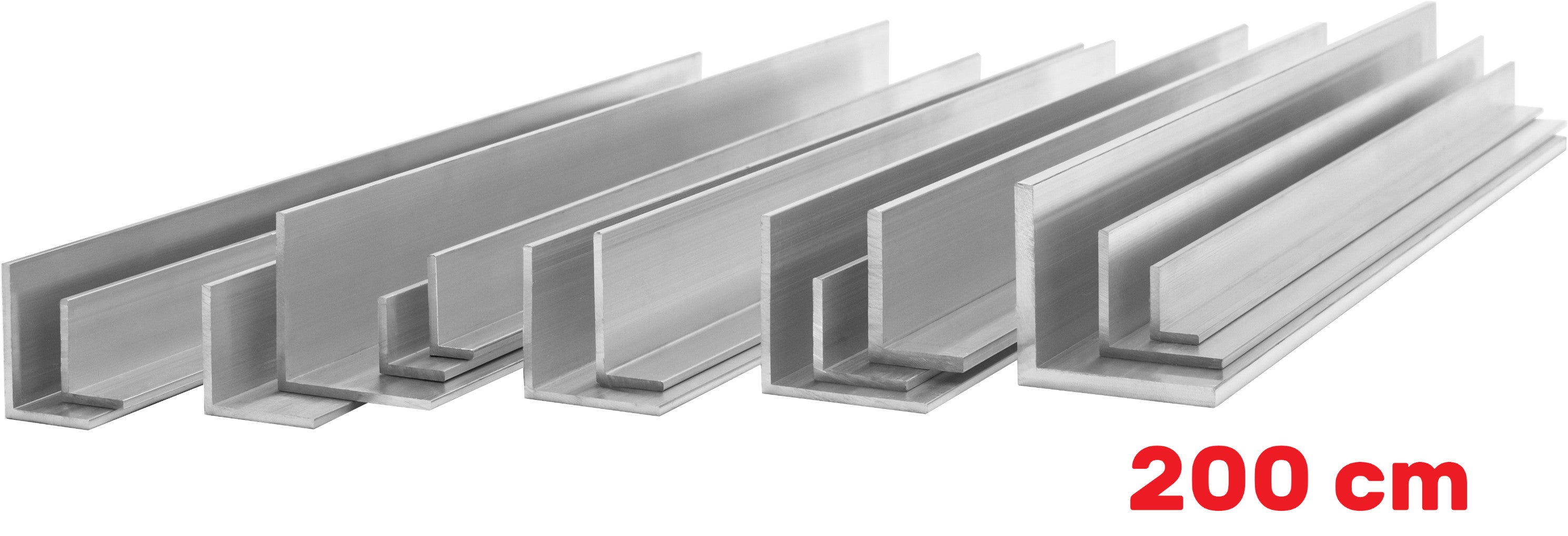 CORNIERE EN ALUMINIUM 40x20x2mm 200cm ALUMINIUM PA38 + COUPE SUR MESURE - 7