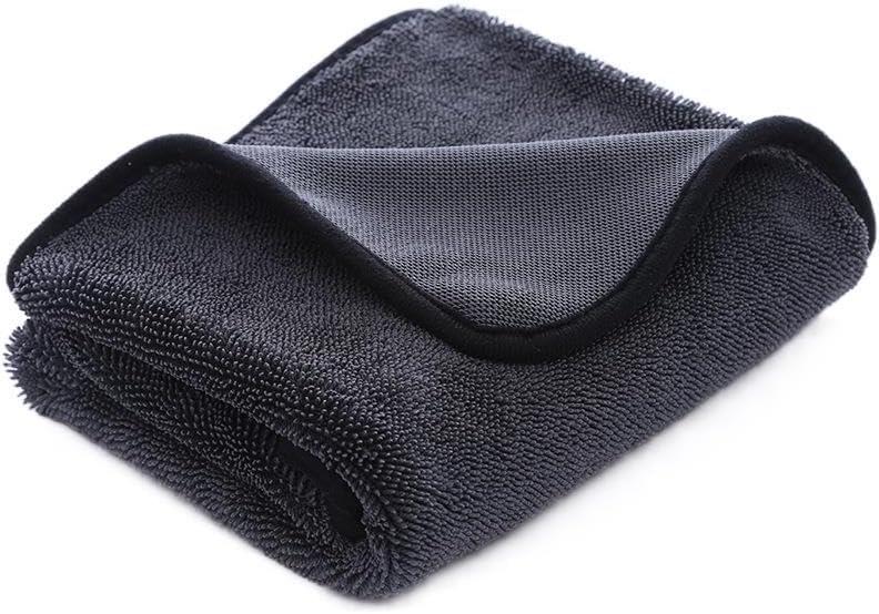 Specjalna chłonna ściereczka do mycia i wycierania samochodu, szara jednostronna 600 g/㎡, 60 x 160 cm