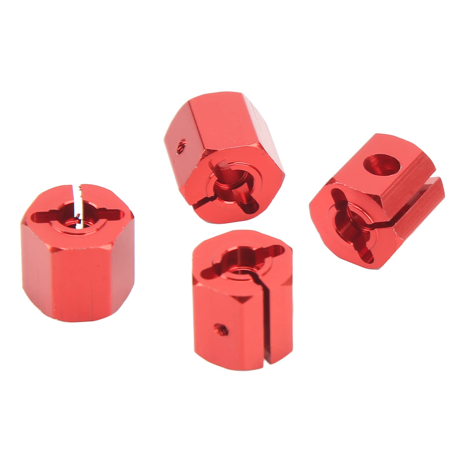 Adaptateurs Hexagonaux En Aluminium 12mm Pour Axial SCX10, SCX10 II, Wraith - Décalage 15mm