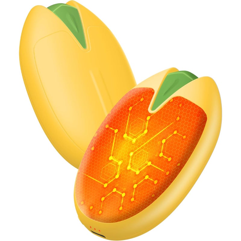 Ogrzewacze do rąk z akumulatorem, 2 sztuki, magnetyczne elektryczne ogrzewacze do rąk 6000 mAh, USB, idealne na wędkowanie, do gry w golfa i na kempi