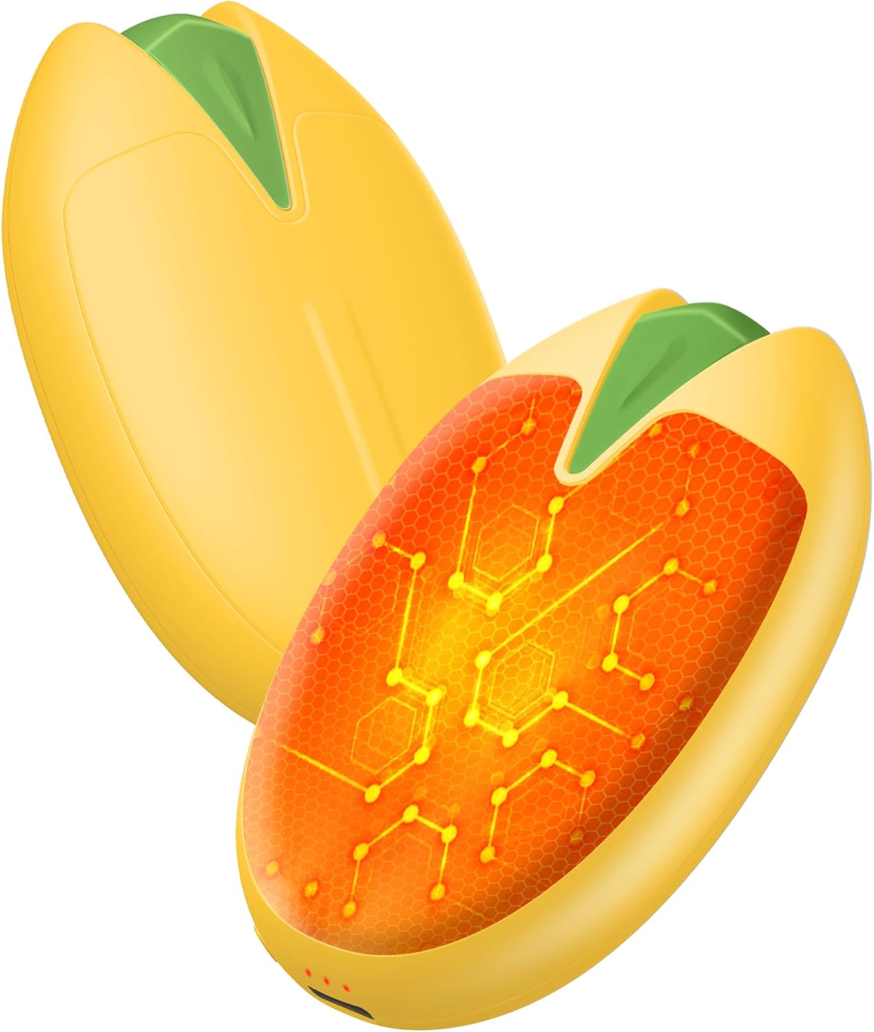 Ogrzewacze do rąk z akumulatorem, 2 sztuki, magnetyczne elektryczne ogrzewacze do rąk 6000 mAh, USB, idealne na wędkowanie, do gry w golfa i na kempi