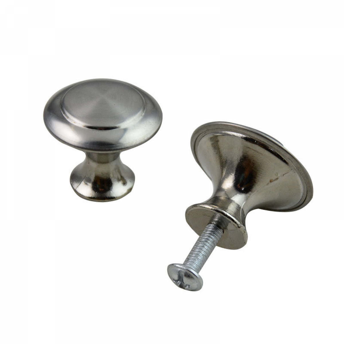 Carafe circulare din oțel inoxidabil pentru dulapuri, dulapuri și bucătării, pachet de 25 25buc