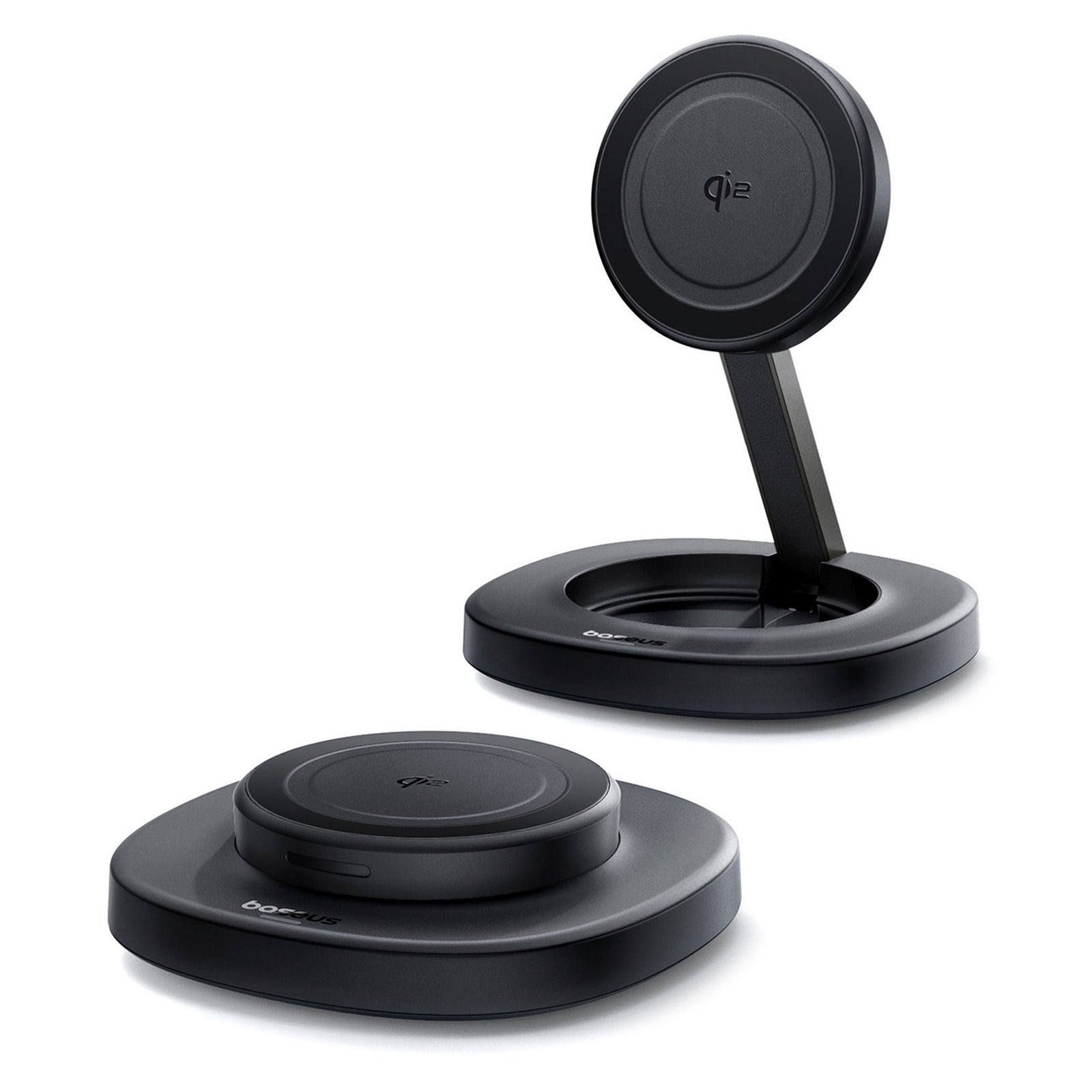 Incarcator wireless Baseus EnerFill FF11 P10282103123-00 | 15W, Qi2, Pliabil, Negru