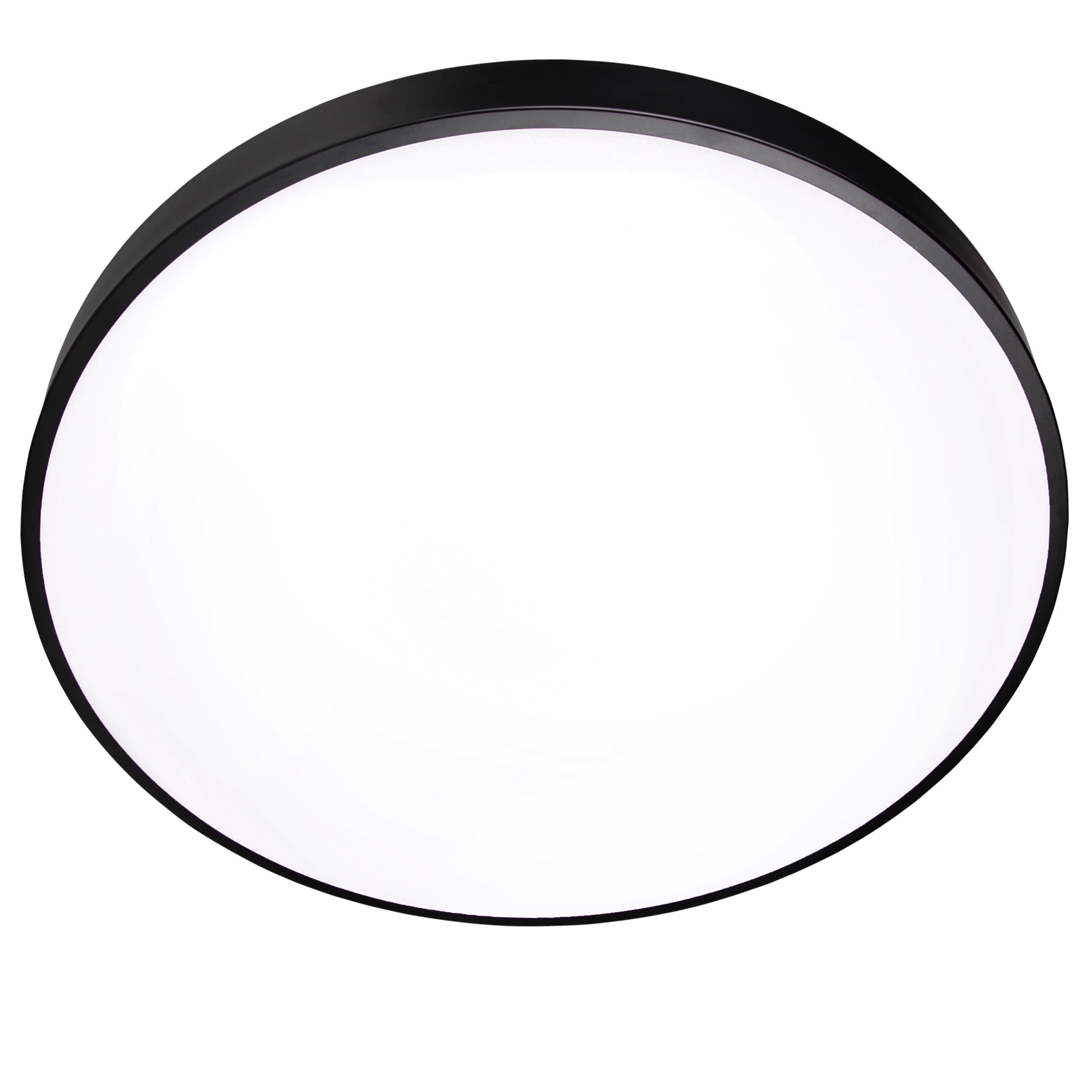 Plafon LED 3CCT 78cm z pilotem i aplikacją TUYA 142W 11360lm okrągły czarny XUDO