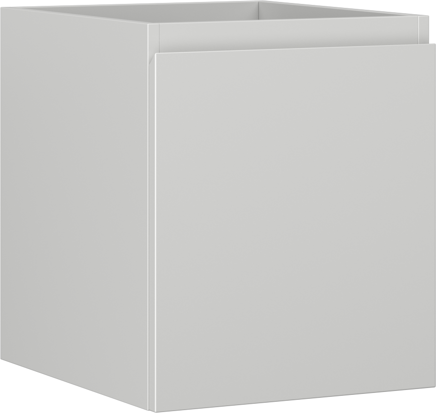 Mexen Orio szafka łazienkowa podumywalkowa 40 cm, 1 szuflada, szara mat - 91A10-04047-1-BF62