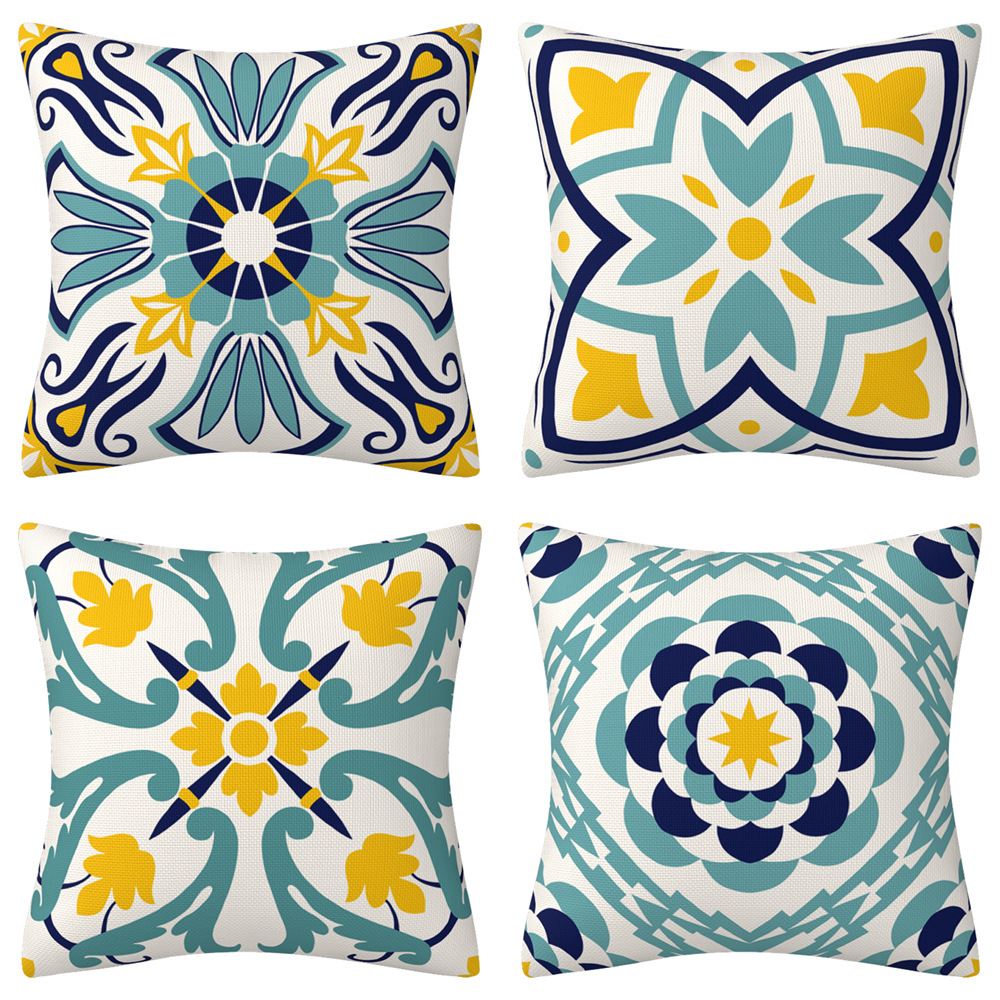 Set di 2 federe per cuscini e federe decorative in pelliccia sintetica a righe e pelose, 45 x 45 cm | Leroy Merlin
