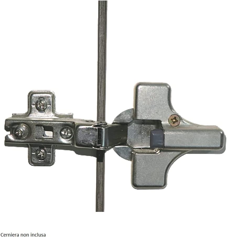 Ammortizzatore Scodellino Cerniere Chiusura Soft Close Anta Sportello - Rallentatore Cerniera Silenziatore Universale per Ante di Mobili - 8