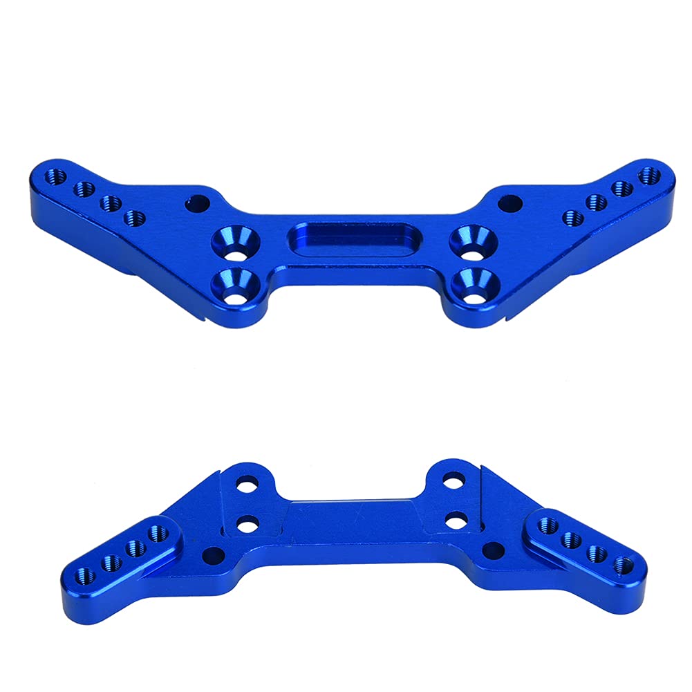 Piastra ammortizzatore anteriore alta resistenza RC, per auto RC HPI RS4 Sport3 1/10 (blu scuro). - 7