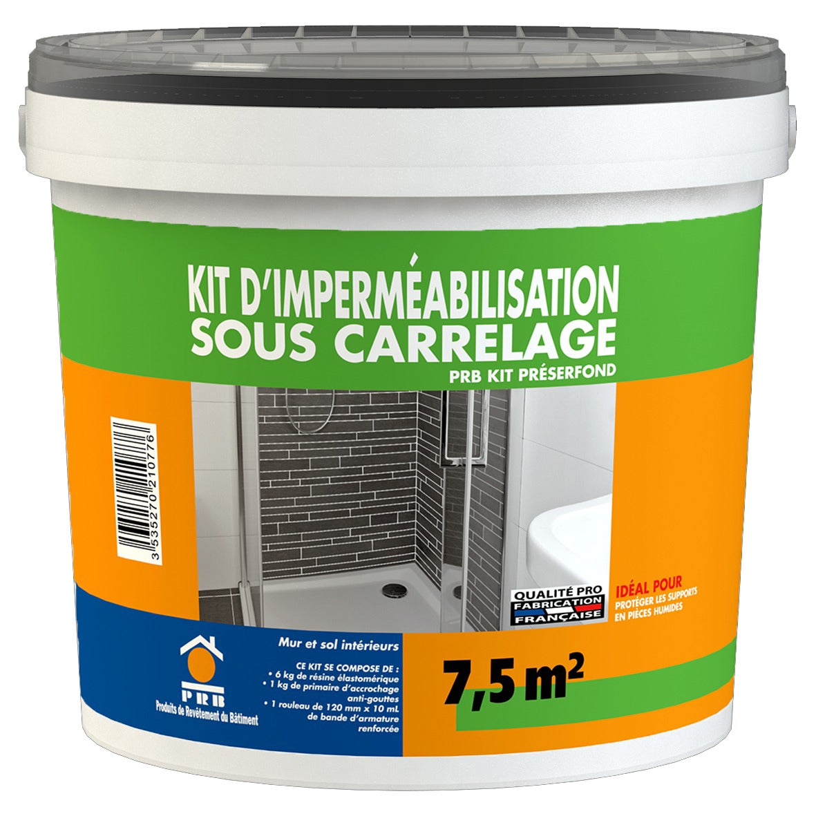 Kit d’Imperméabilisation Sous Carrelage Primaire 1kg + Résine 6kg — free download