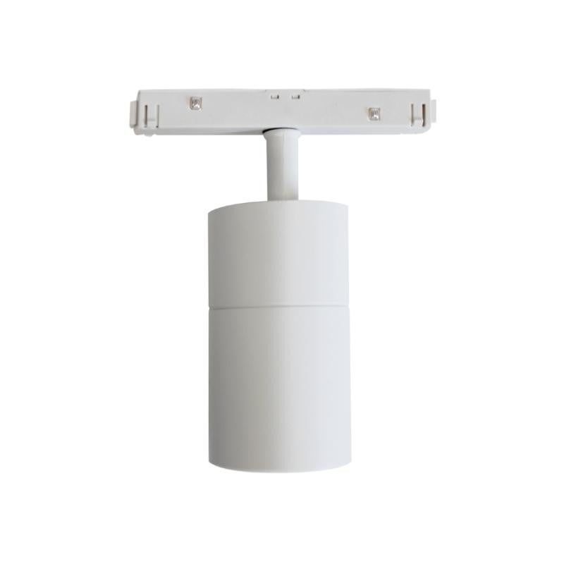Spot LED sur Rail Magnétique 48V 15W Orientable BLANC - Blanc Chaud 2300K - 3500K - SILUMEN - 4
