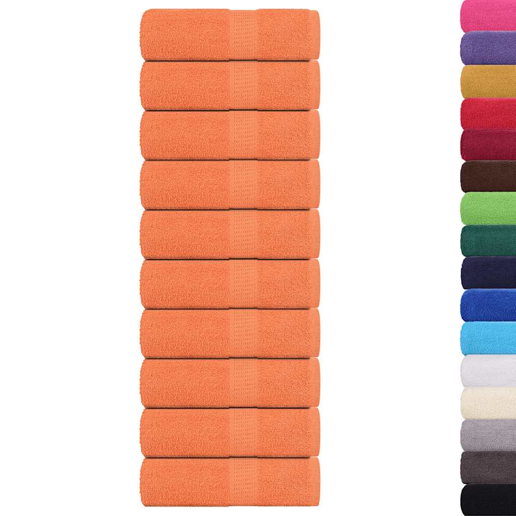 Sancarlos Servietten Einfarbig Orange – 100% Baumwolle, 50x50 Cm, Für Tisch & Feiern