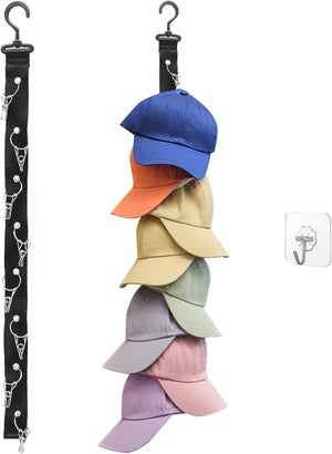 Porte Casquette Qivine Support De Rangement Pour Casquettes De Baseball, Porte-chapeaux Porte Casquette Design