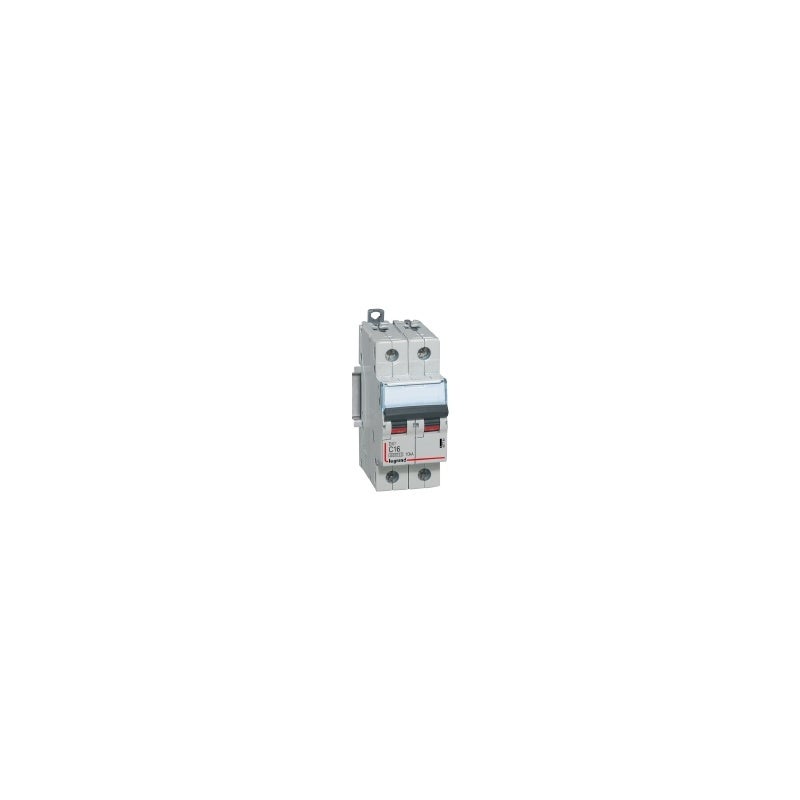 Disjoncteur DX³6000 - 16A - 2P - Courbe C - Vis/Vis - 7