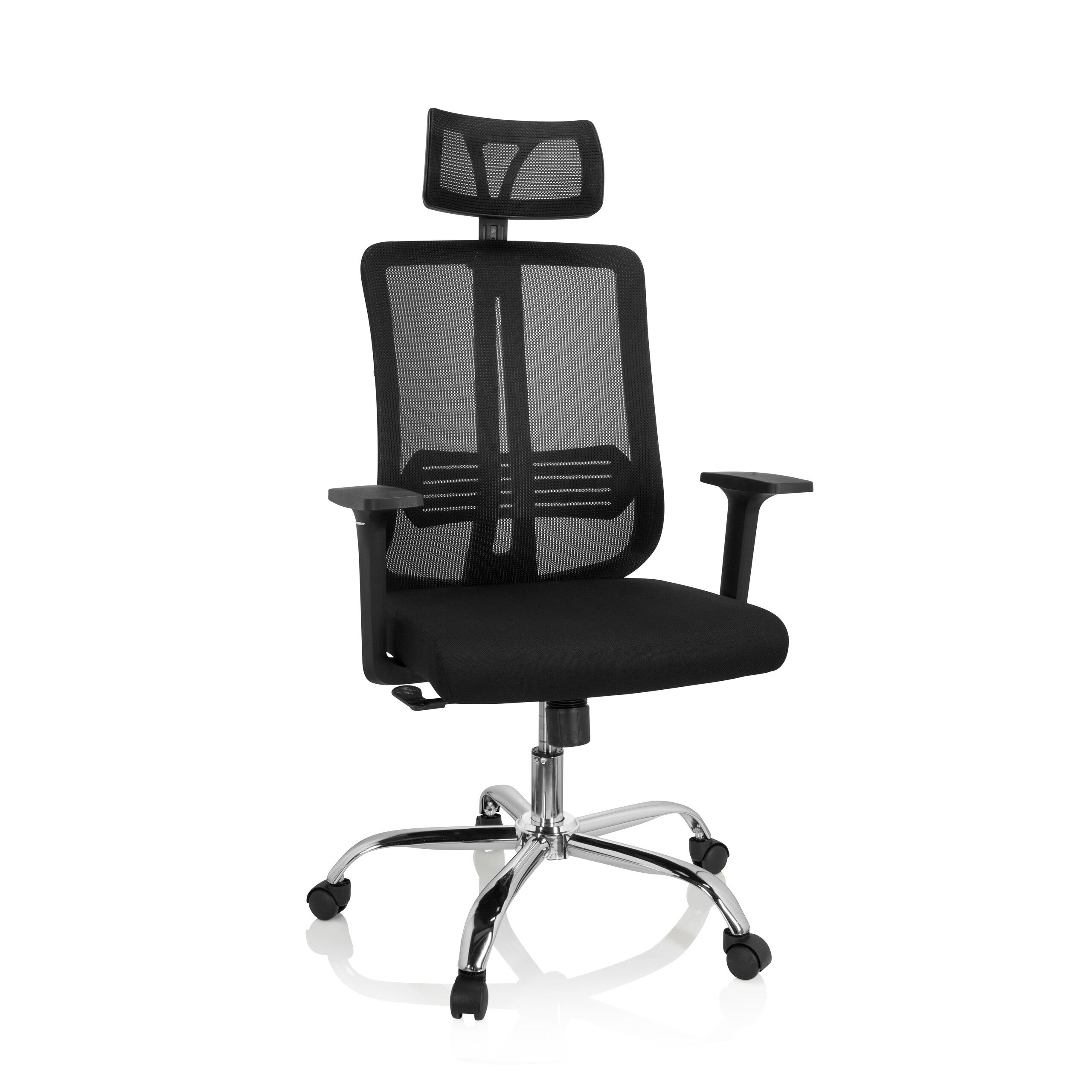 Krzesło do biura domowego ZH 200 Czarny hjh OFFICE